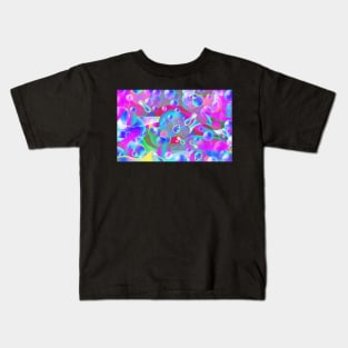 Bubbling Design Version 2 Kids T-Shirt